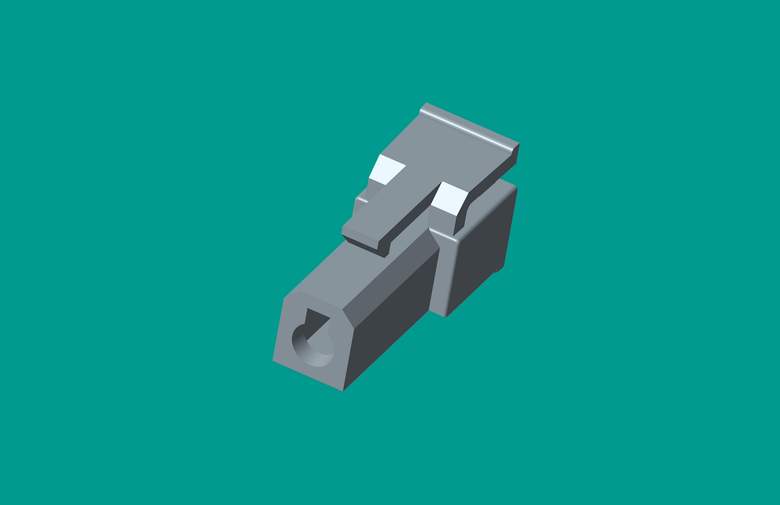 2.1洗衣機(jī)塑件-1孔灰色-高灼熱絲