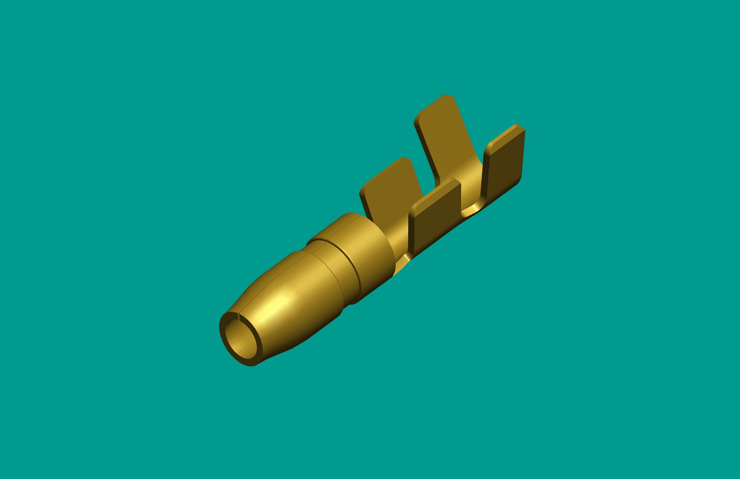 3.96子彈頭公端/0.4直連